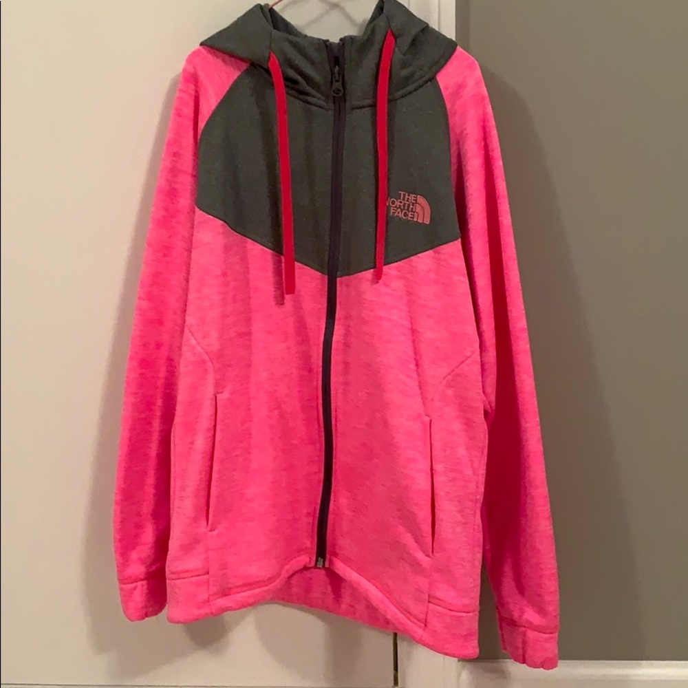 The North Face sweatshirt